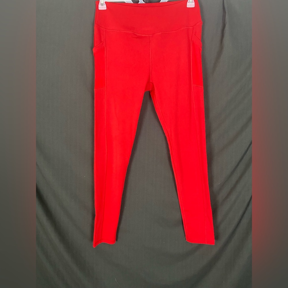 Bright red Athletic leggings